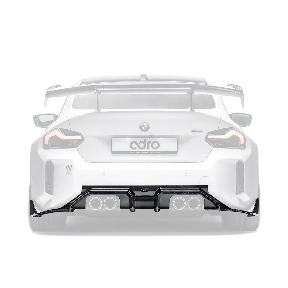 BMW G87 M2 PREPREG REAR DIFFUSER V1