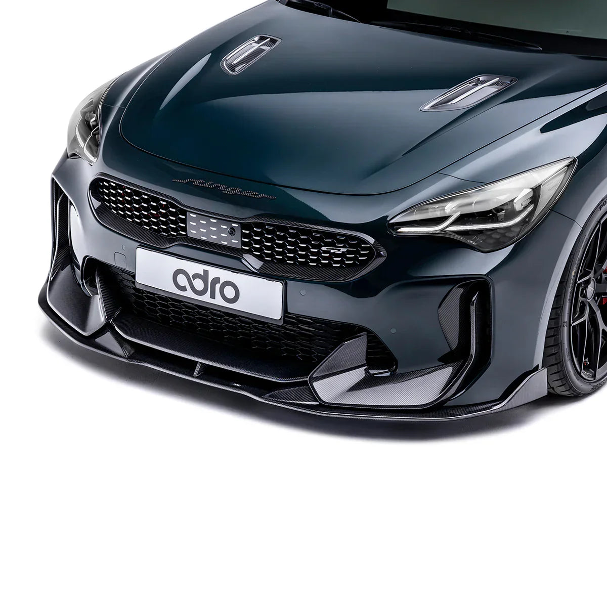 KIA STINGER (FINAL EDITION) CARBON FIBER LOWER FRONT LIP