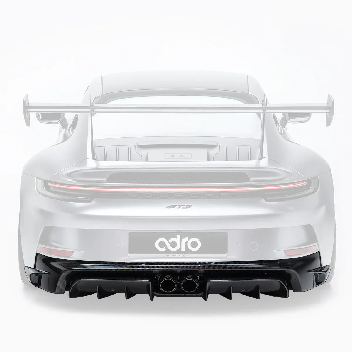 PORSCHE 992 GT3 PREPREG REAR APRON PANEL