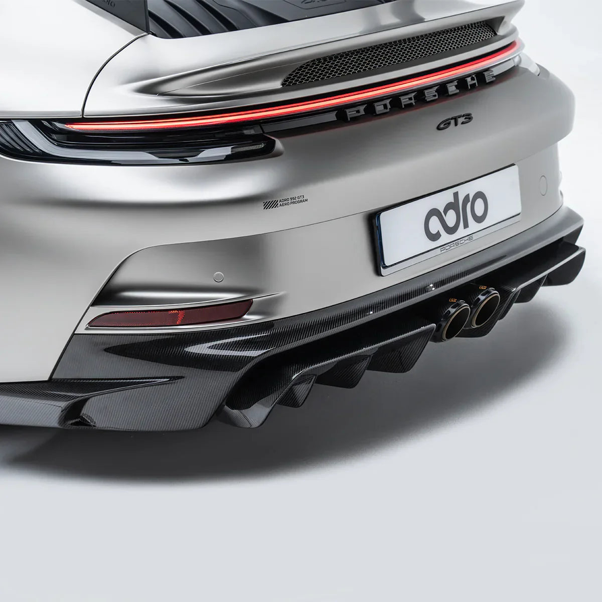 PORSCHE 992 GT3 PREPREG REAR APRON PANEL