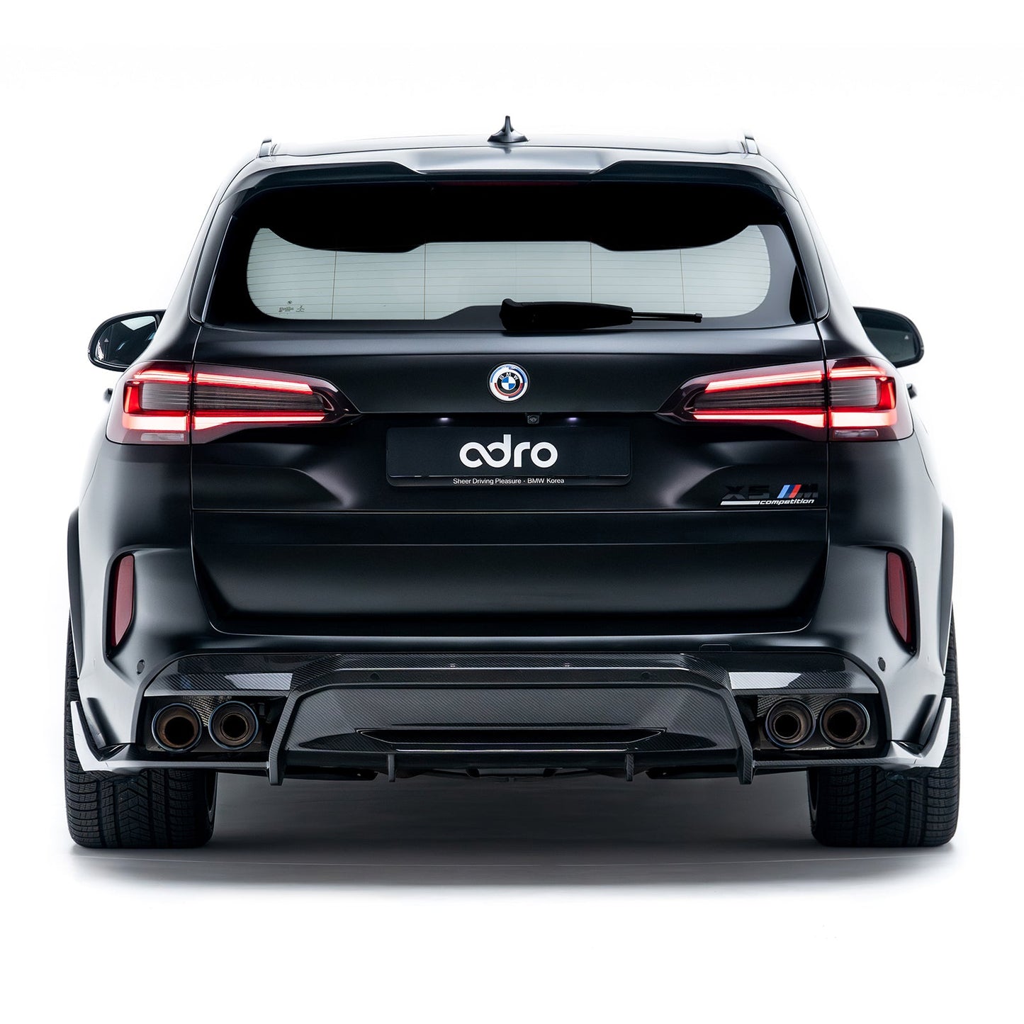 BMW F95 X5M PREPREG REAR DIFFUSER