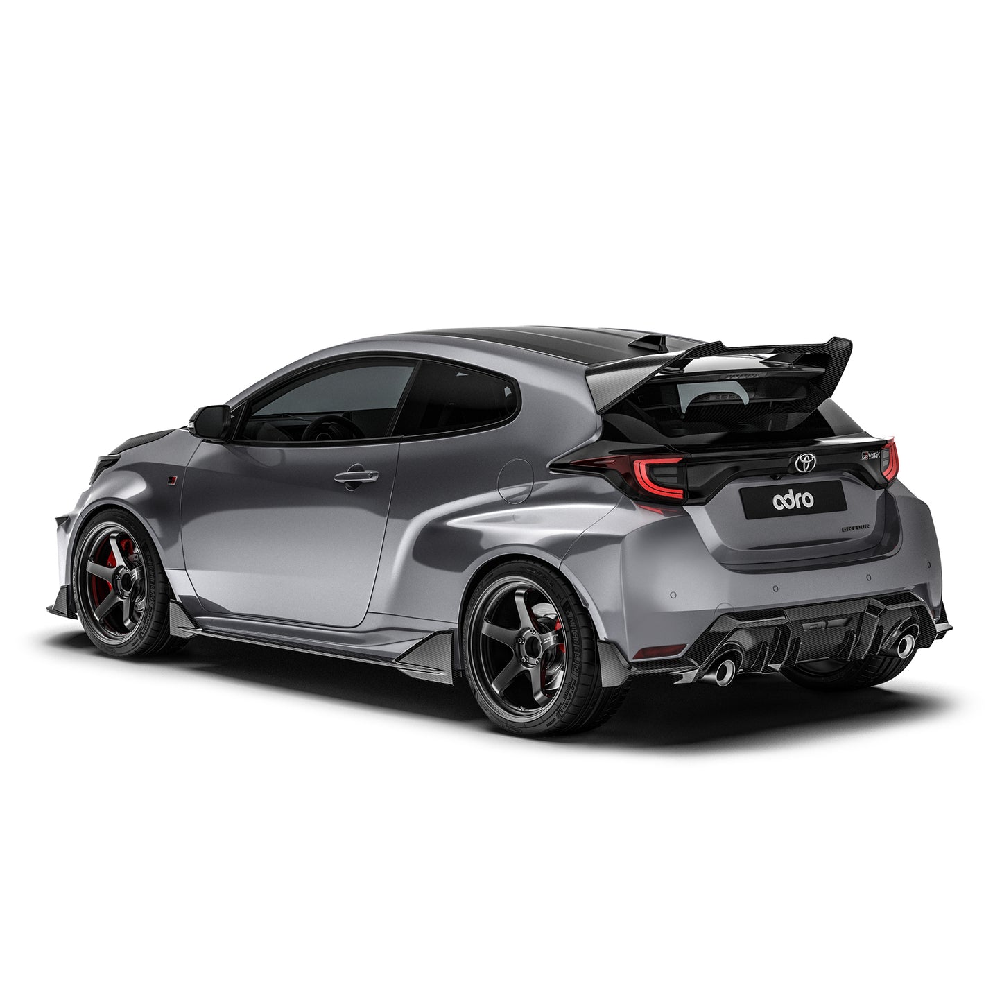 TOYOTA GR YARIS (GEN 1 & 2) CARBON FIBER SIDE SKIRTS