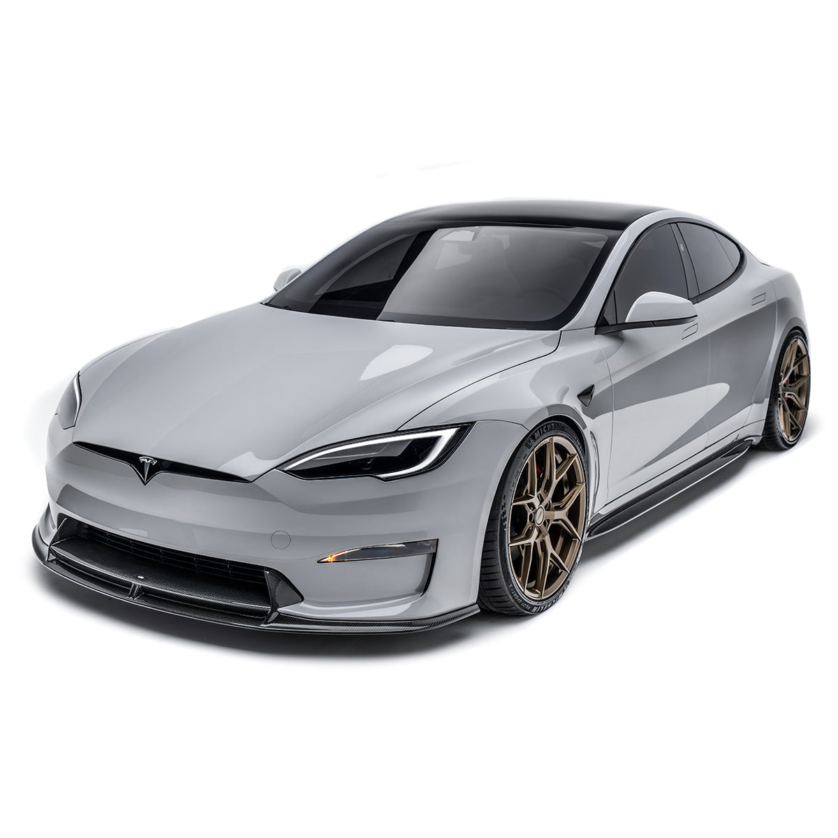 TESLA MODEL S PLAID PREPREG FRONT LIP