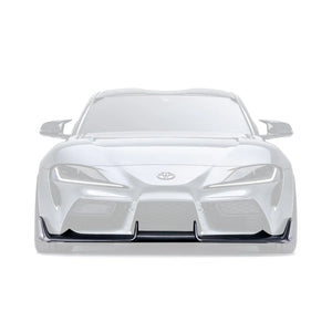 TOYOTA GR SUPRA CARBON FIBER FRONT LIP (STOCK BUMPER)
