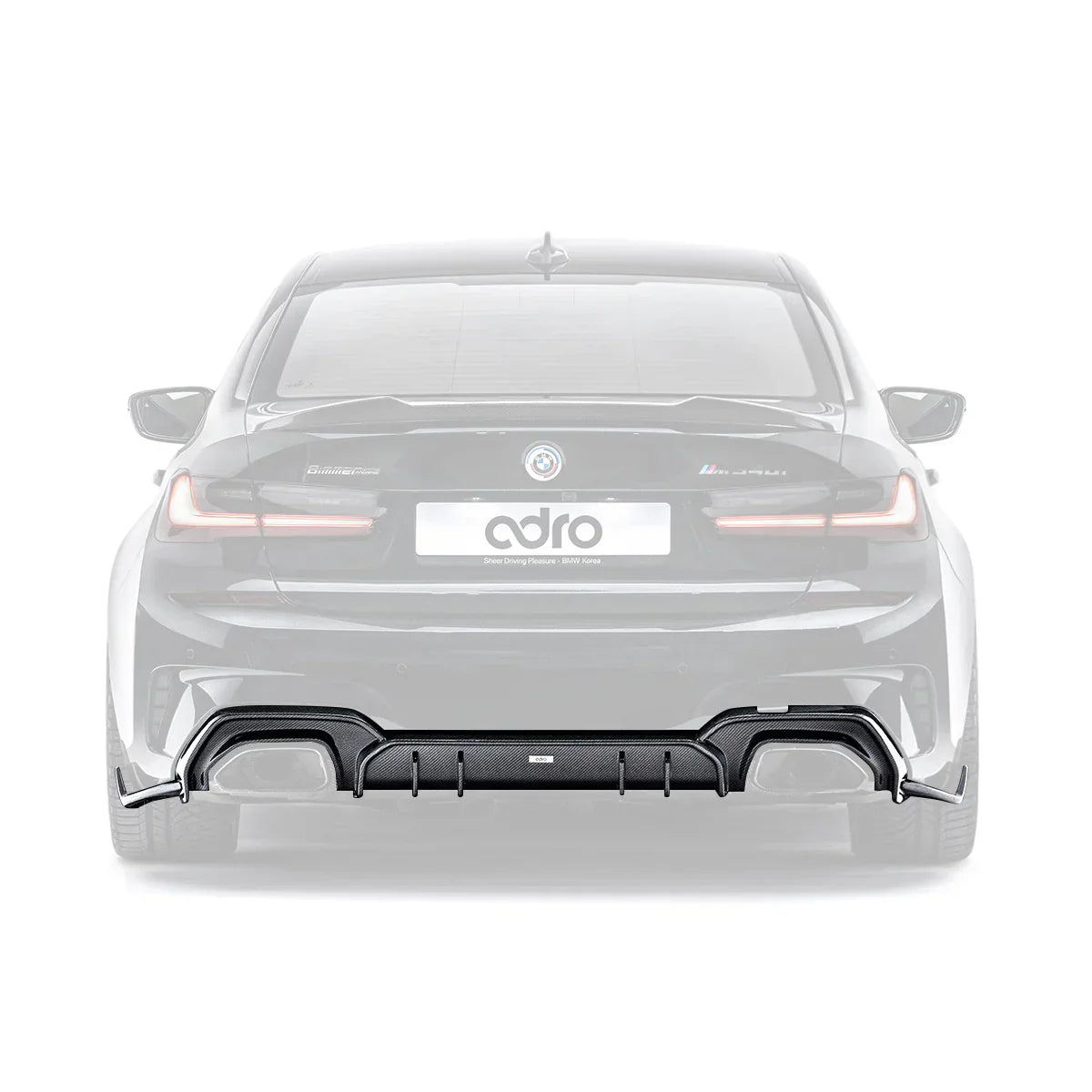 BMW G20 M340i CARBON FIBER REAR DIFFUSER