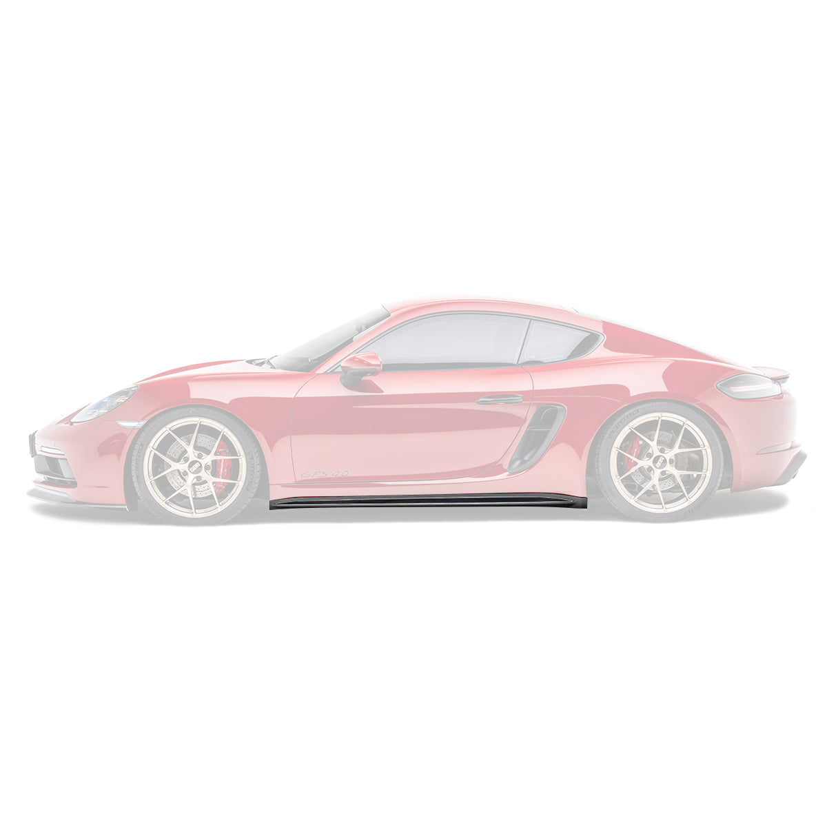 PORSCHE 718 PREPREG SIDE SKIRTS