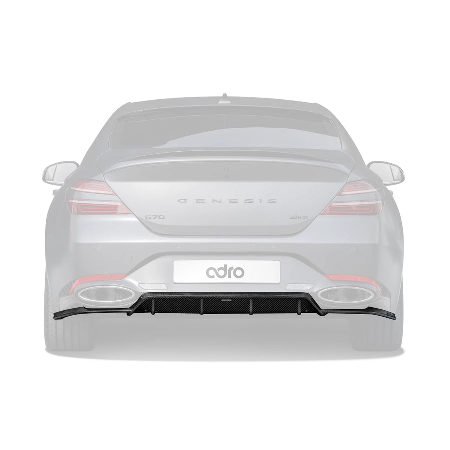 GENESIS G70 FL CARBON FIBER REAR DIFFUSER