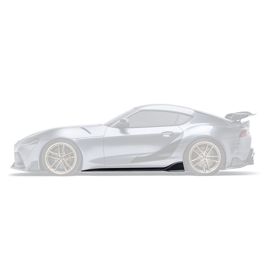 TOYOTA GR SUPRA CARBON FIBER SIDE SKIRTS V1