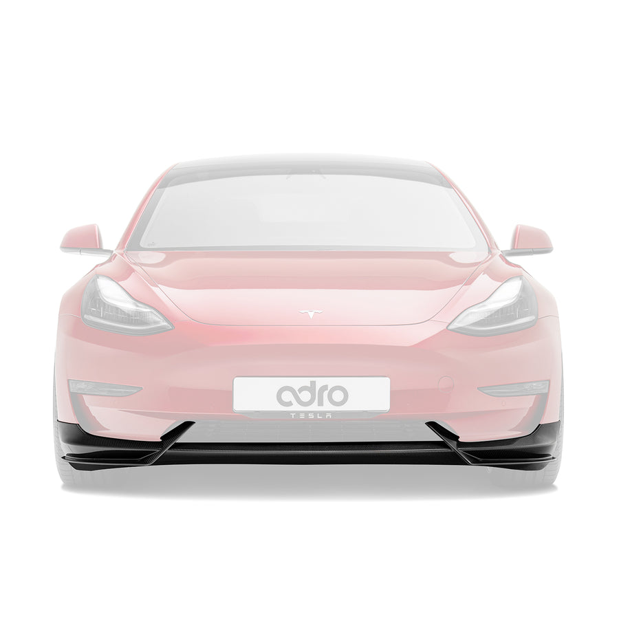 TESLA MODEL 3 PREPREG FRONT LIP V1