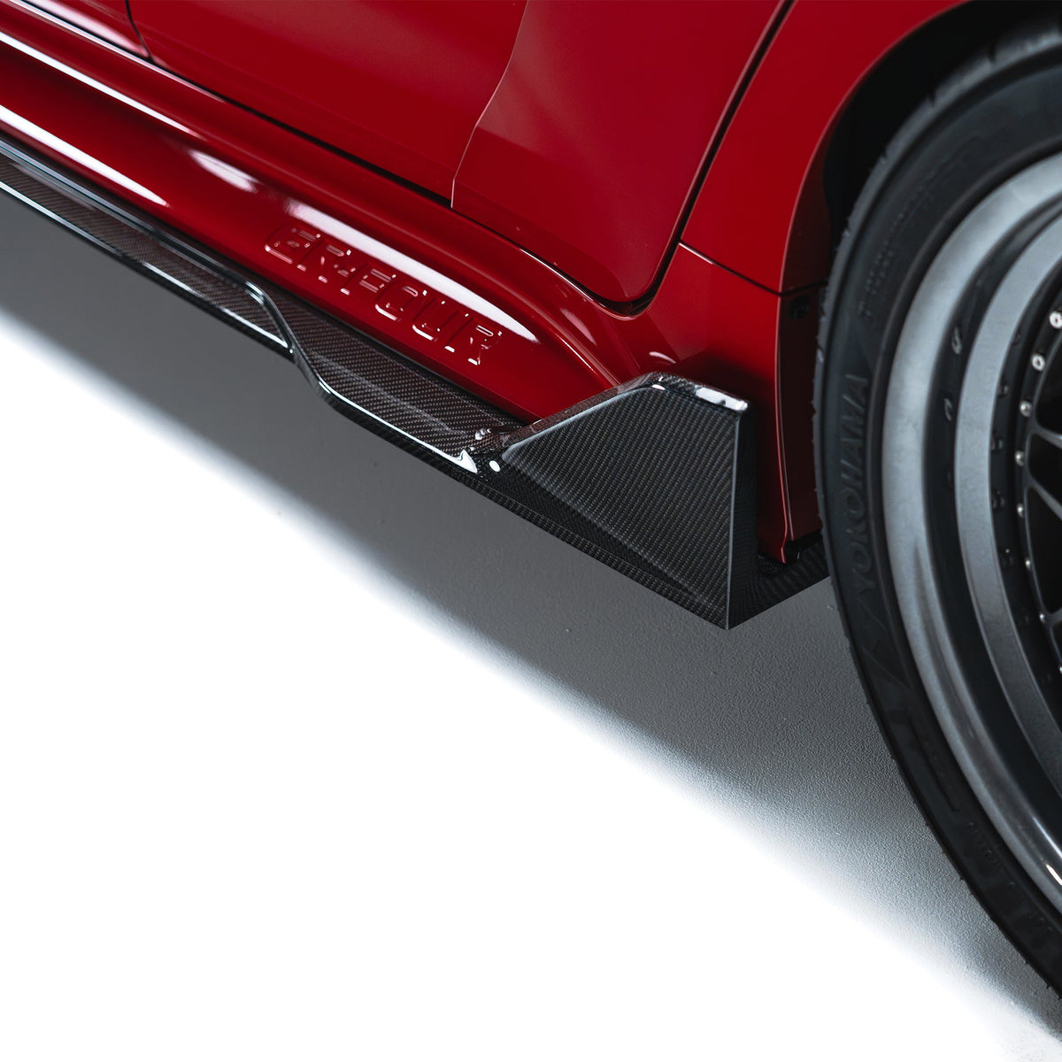 TOYOTA GR COROLLA CARBON FIBER SIDE SKIRTS ADRO US