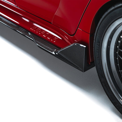 TOYOTA GR COROLLA CARBON FIBER SIDE SKIRTS ADRO US
