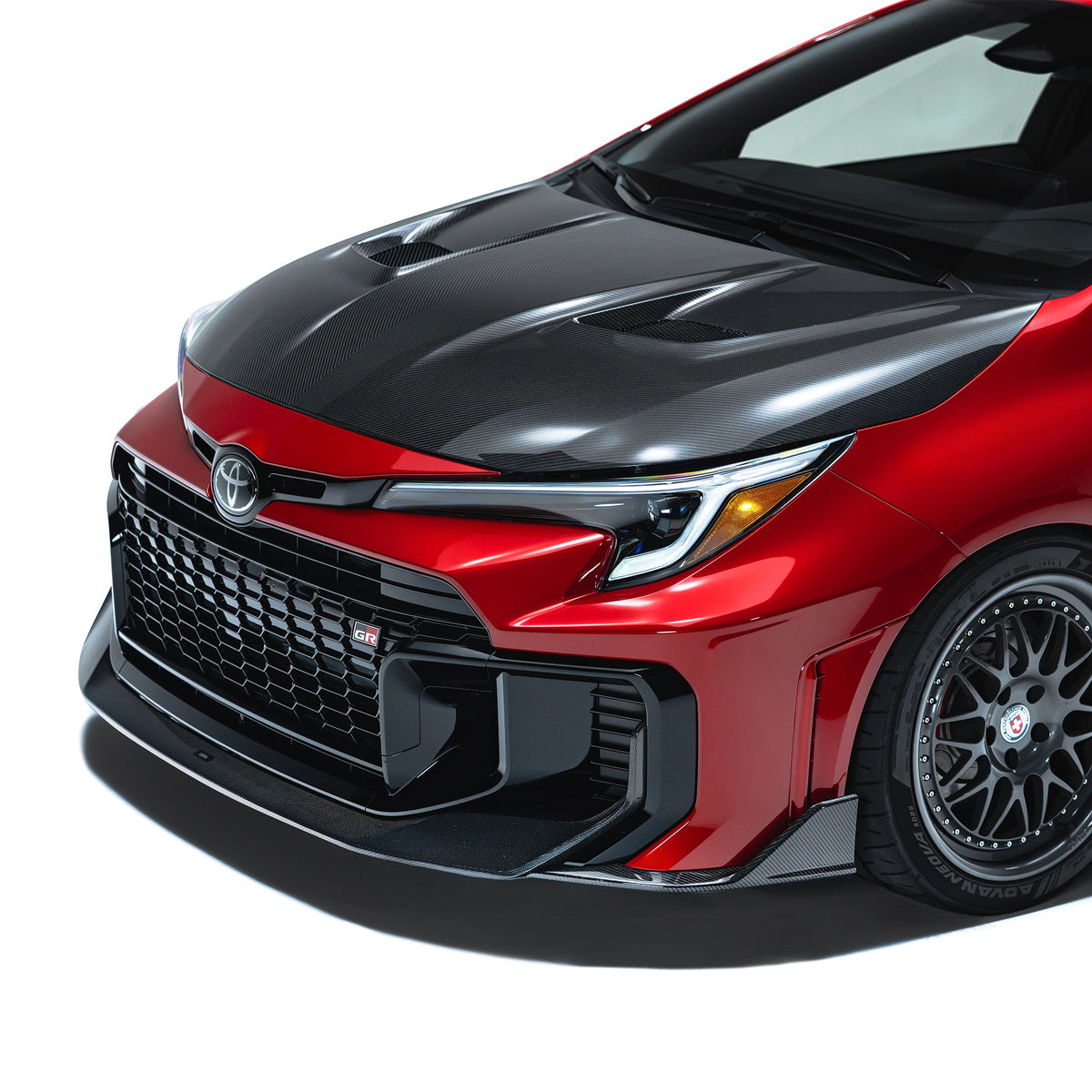 TOYOTA GR COROLLA CARBON FIBER FRONT LIP ADRO US