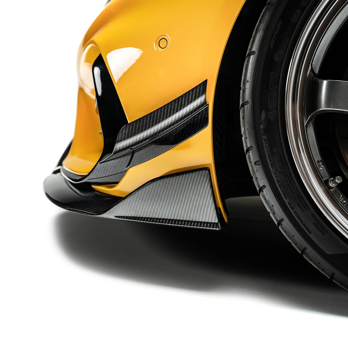 TOYOTA GR SUPRA PREPREG FRONT BUMPER CANARDS (ADRO BUMPER)