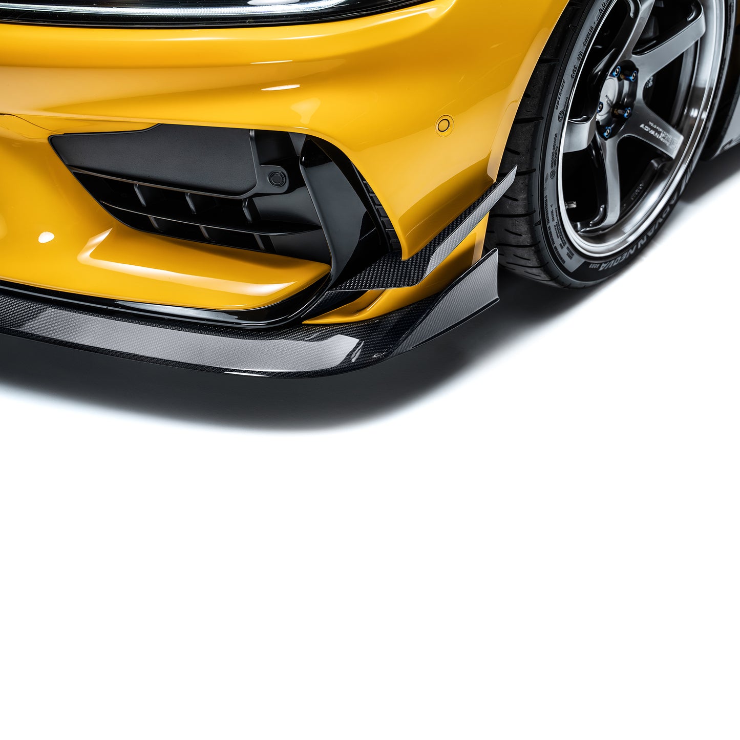 TOYOTA GR SUPRA CARBON FIBER FRONT LIP V2 (ADRO BUMPER)