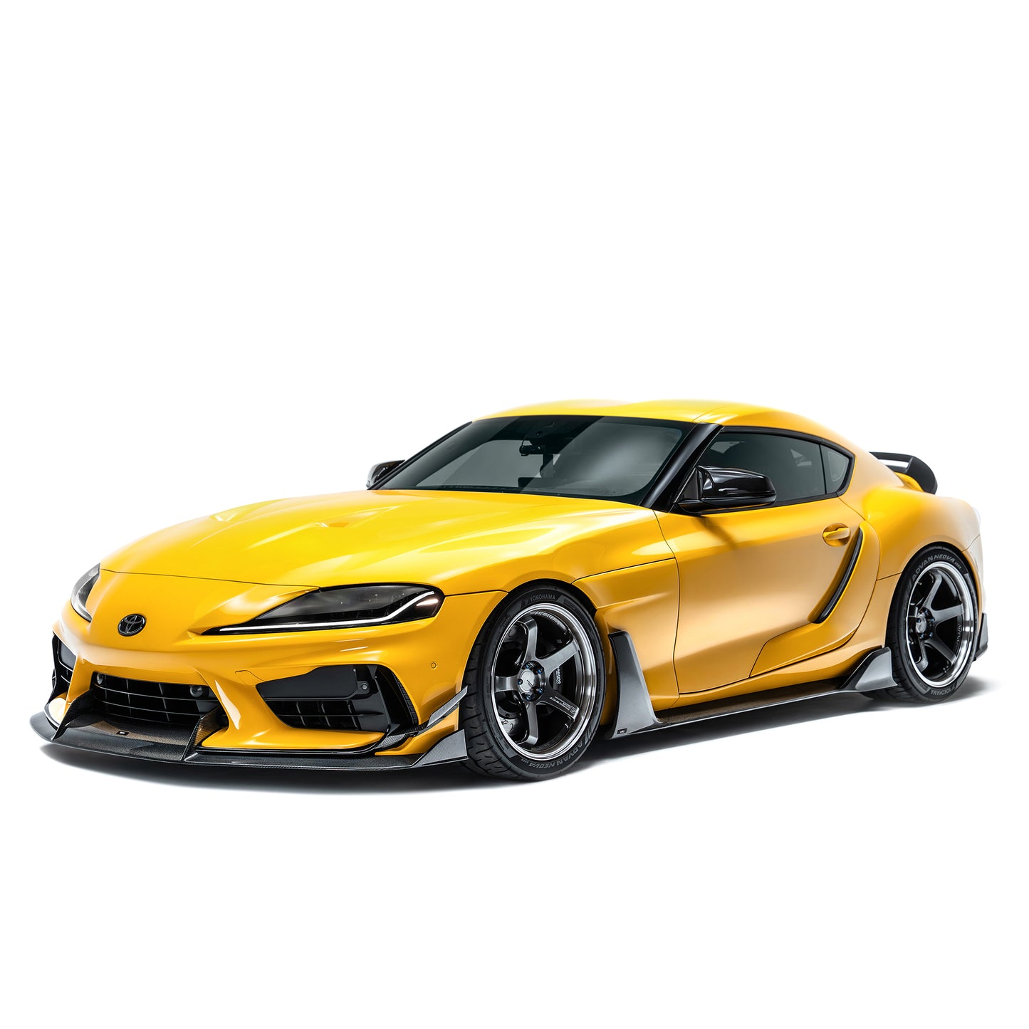 TOYOTA GR SUPRA PREPREG FRONT BUMPER CANARDS (ADRO BUMPER)
