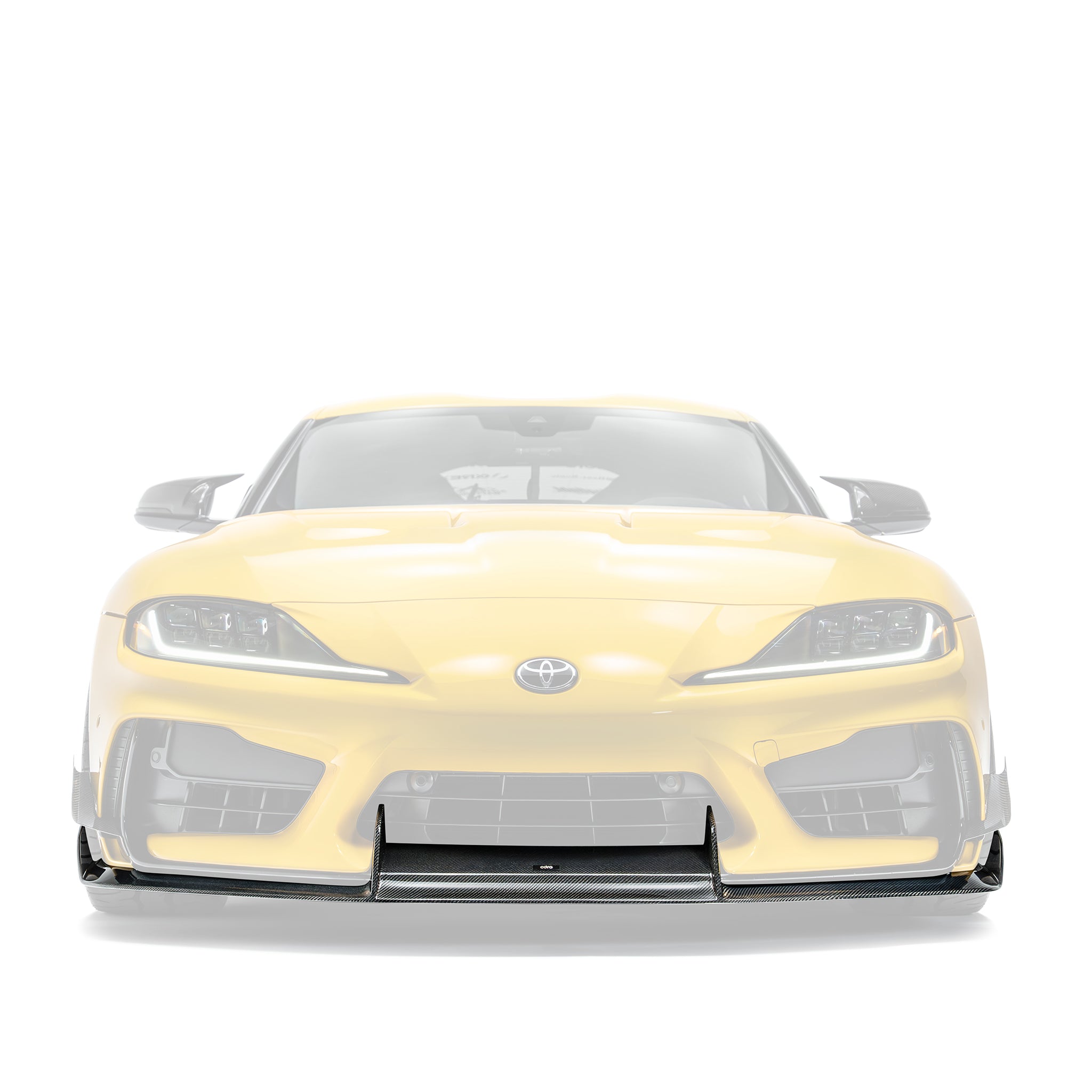 TOYOTA GR SUPRA CARBON FIBER FRONT LIP V2 (ADRO BUMPER)