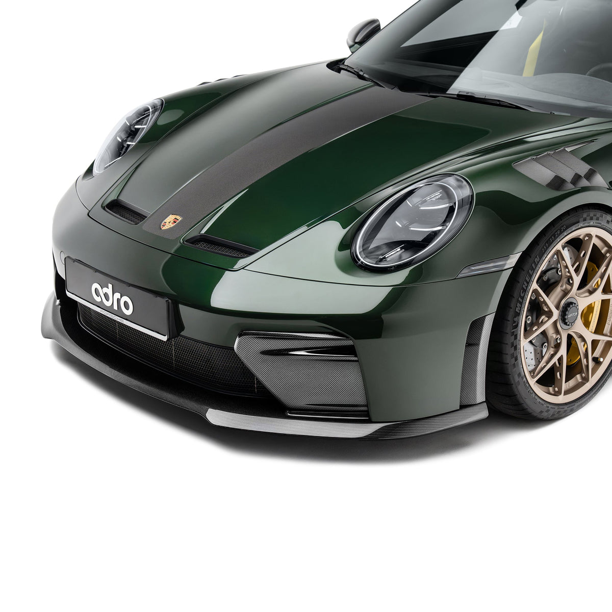 PORSCHE 992.2 GT3 PREPREG CARBON FIBER AIR INTAKE TRIM ADRO US