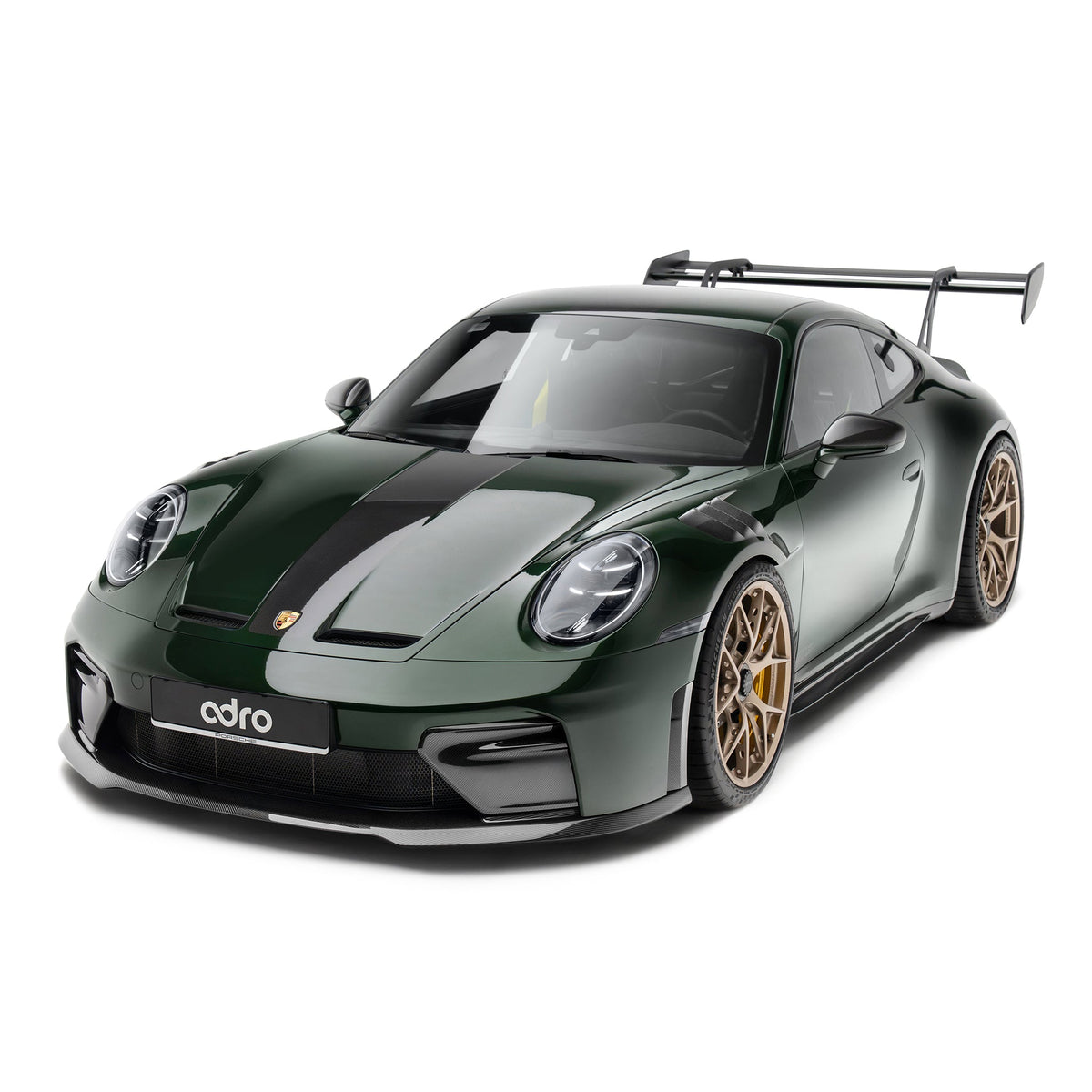 PORSCHE 992.2 GT3 PREPREG CARBON FIBER AIR INTAKE TRIM ADRO US