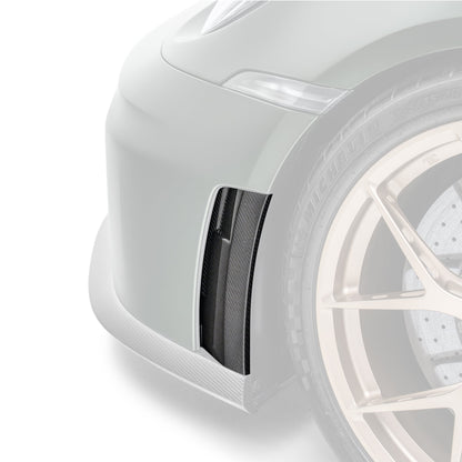 PORSCHE 992.2 GT3 PREPREG CARBON FIBER AIR OUTLETS ADRO US