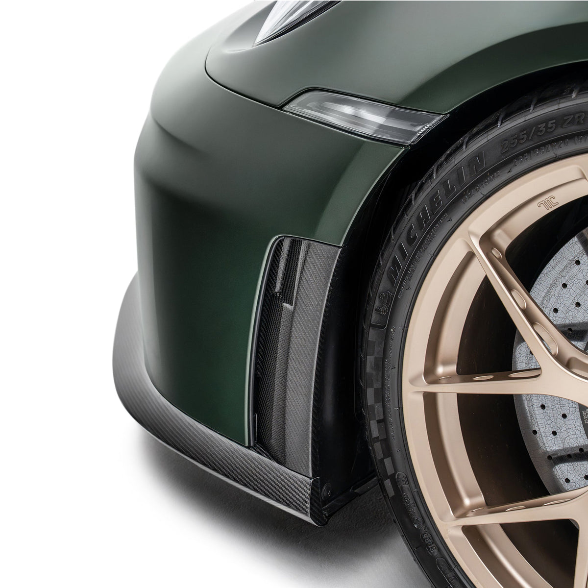 PORSCHE 992.2 GT3 PREPREG CARBON FIBER AIR OUTLETS ADRO US