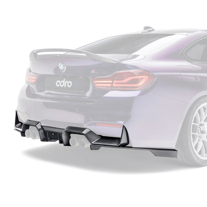 BMW F82 M4 CARBON FIBER REAR DIFFUSER FINAL EDITION