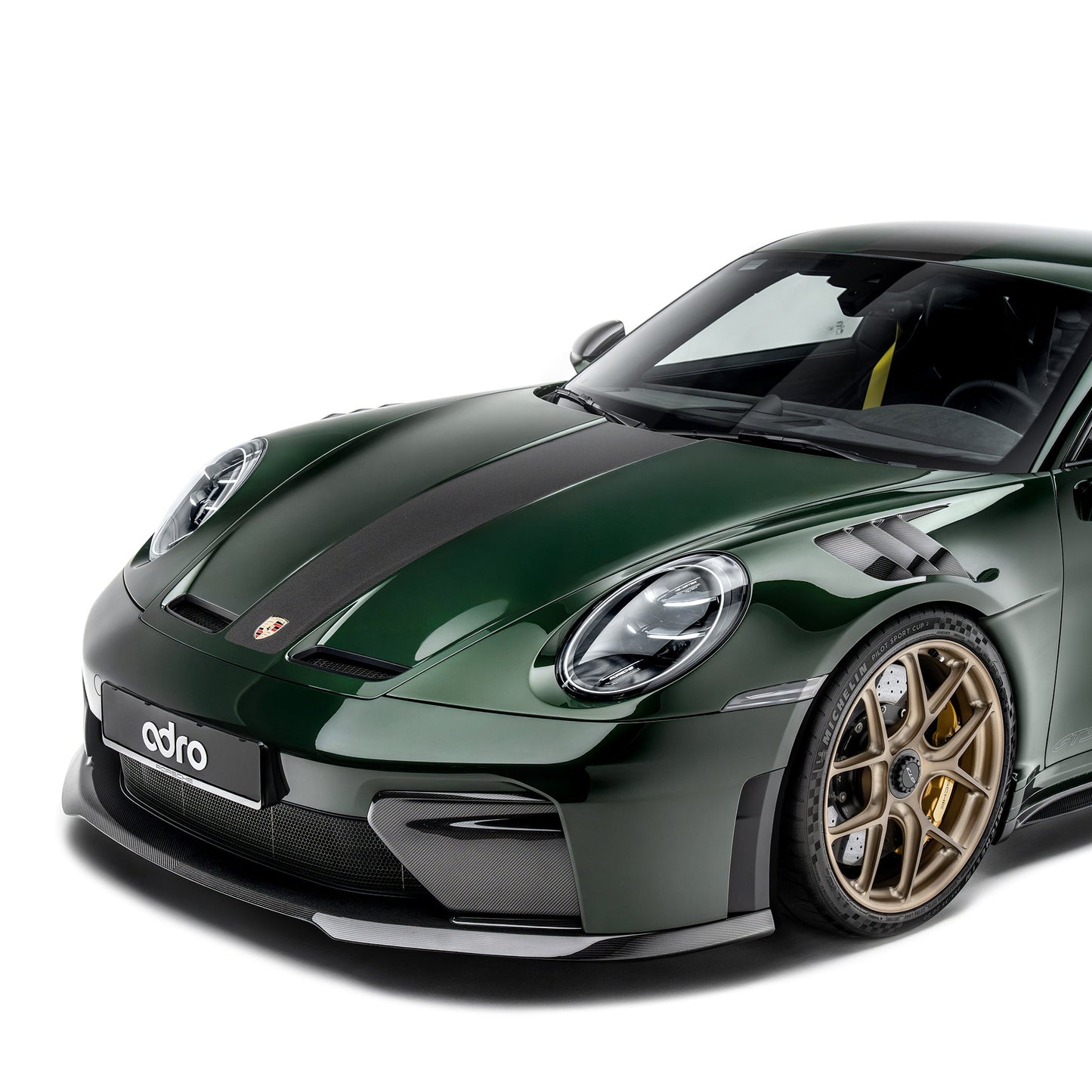 PORSCHE 992.2 GT3 PREPREG CARBON FIBER FRONT LIP