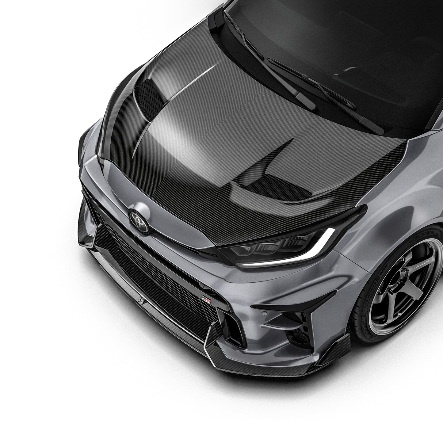TOYOTA GR YARIS (GEN 1) CARBON FIBER FRONT LIP