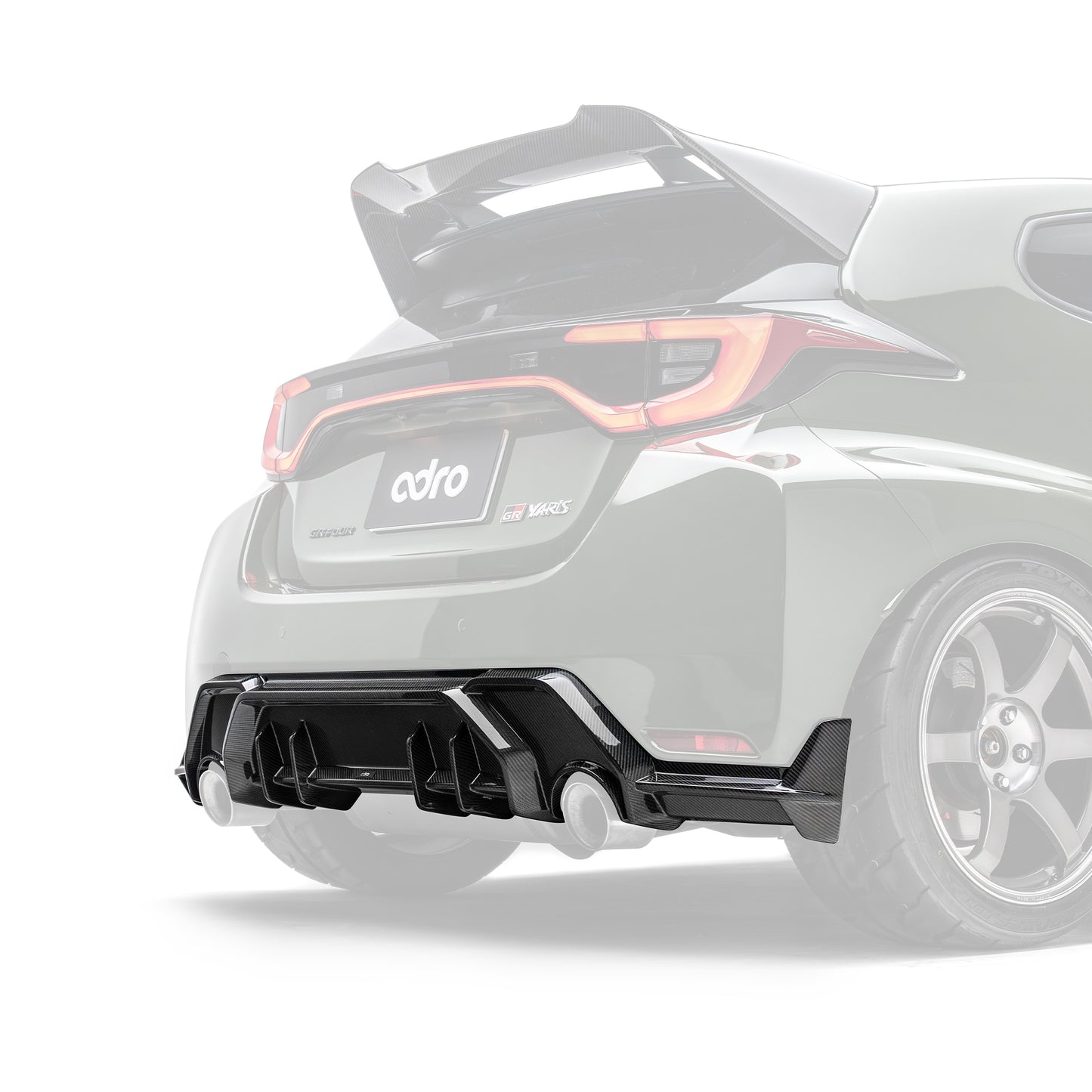 TOYOTA GR YARIS (GEN 2) CARBON FIBER REAR DIFFUSER