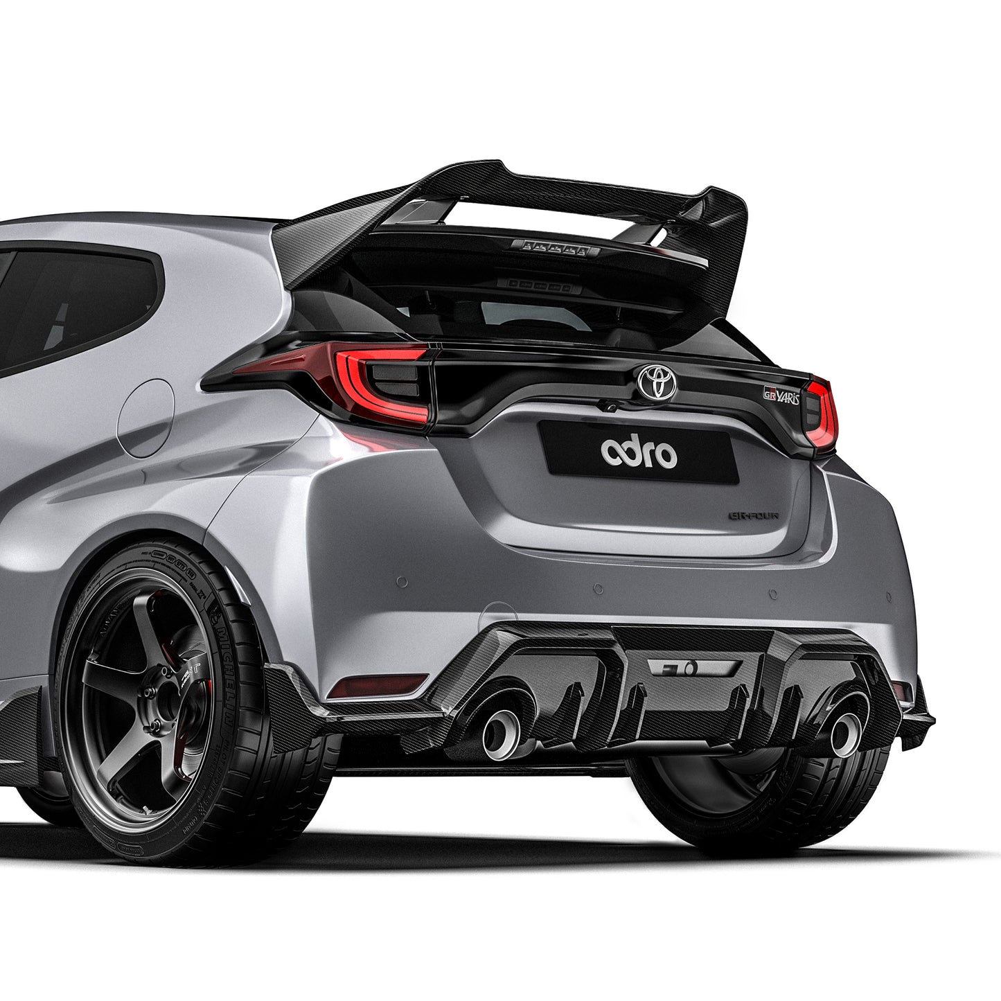 TOYOTA GR YARIS (GEN 1 & 2) PREPREG SPOILER