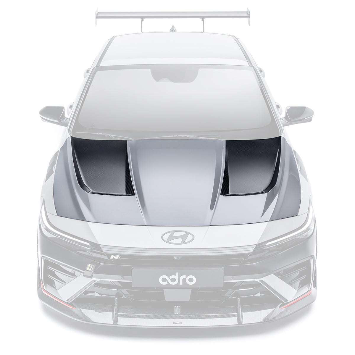 HYUNDAI ELANTRA N (FINAL EDITION) PREPREG CARBON FIBER HOOD
