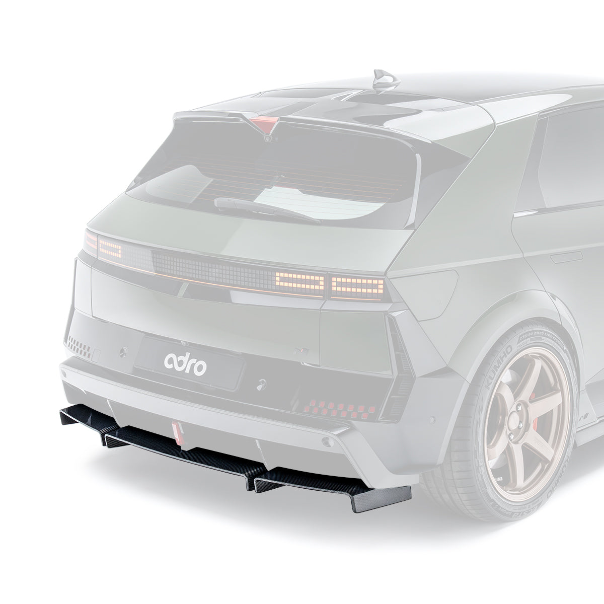 HYUNDAI IONIQ 5 N CARBON FIBER REAR DIFFUSER
