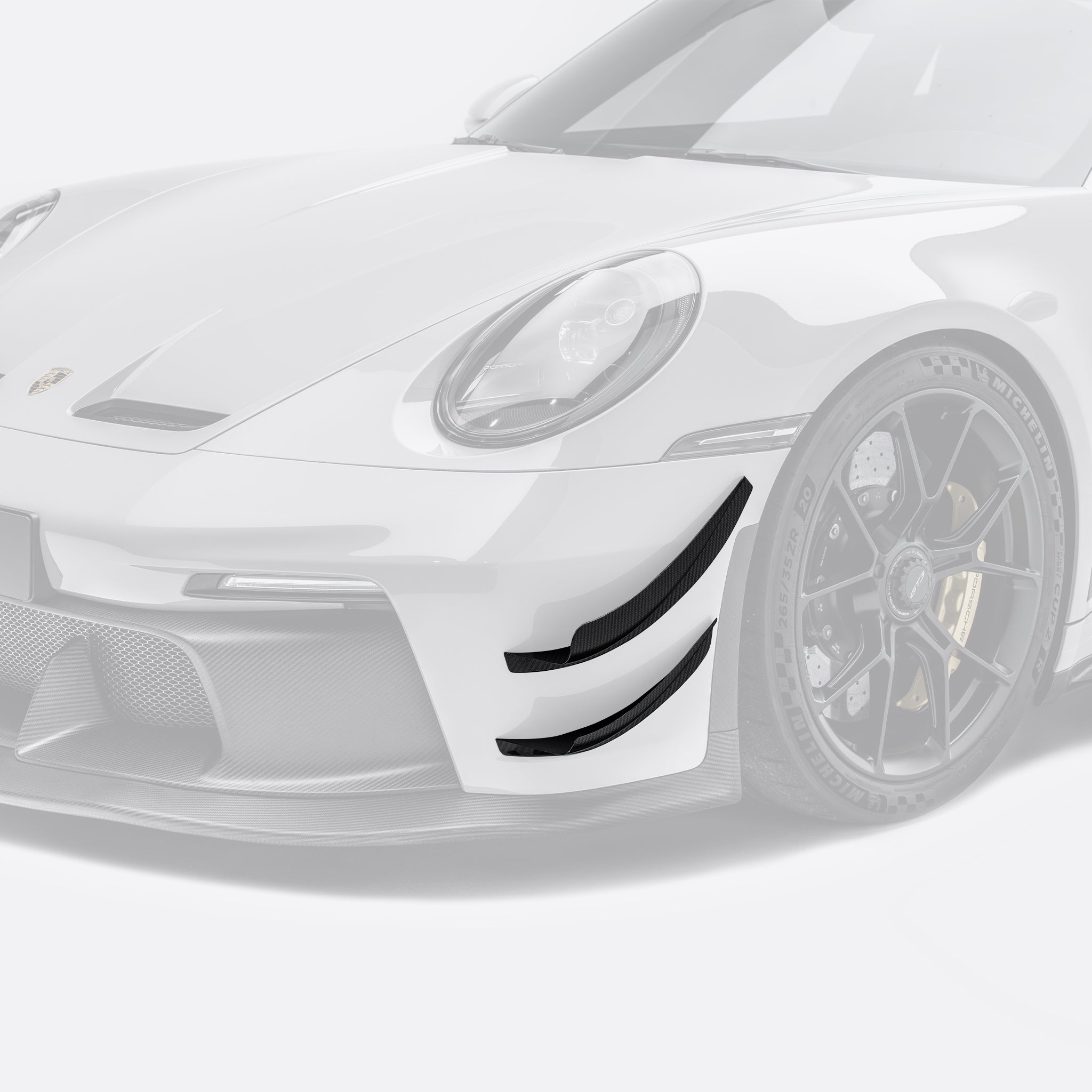 PORSCHE 992.1 GT3 PREPREG RACE CANARDS