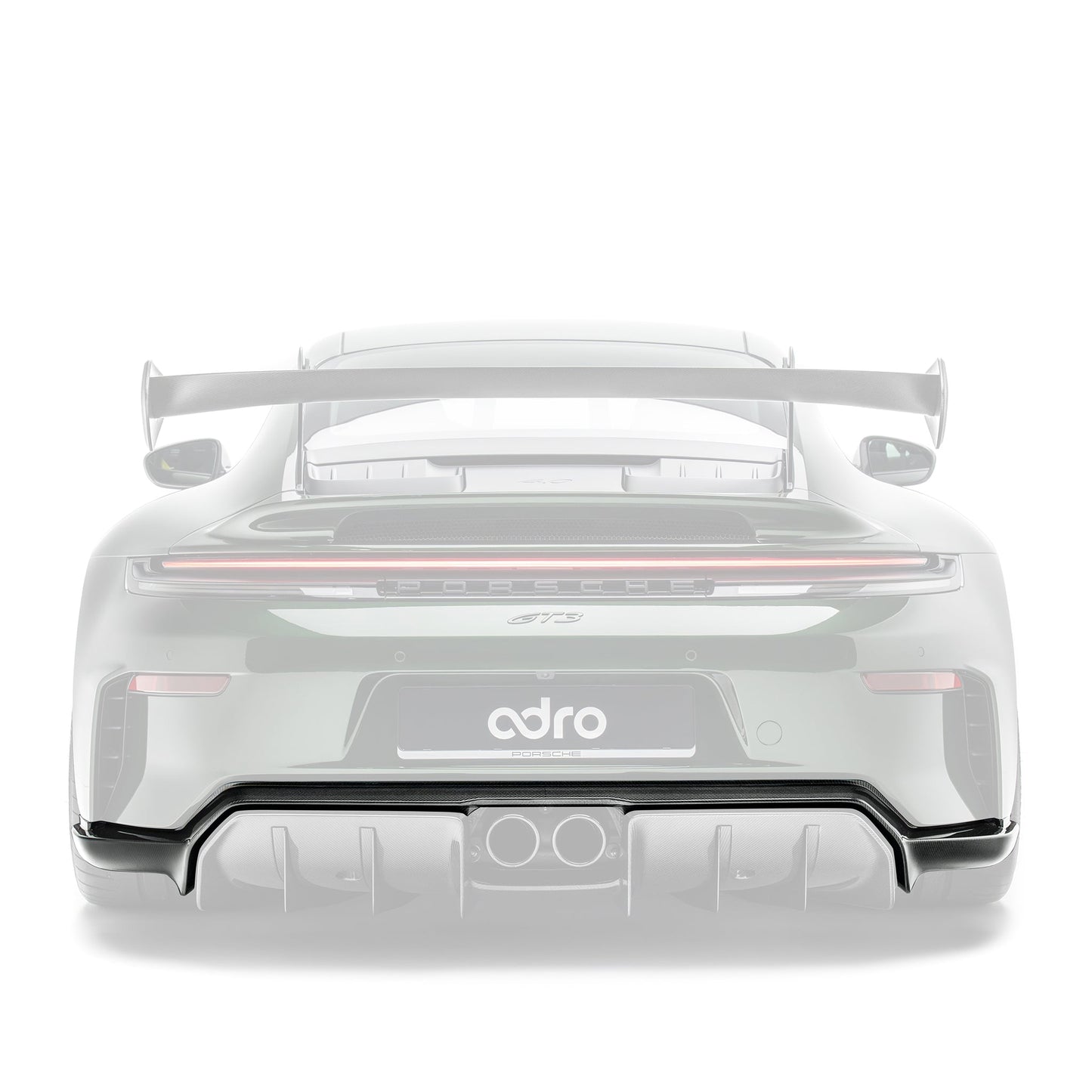 PORSCHE 992.2 GT3 PREPREG CARBON FIBER REAR APRON PANEL