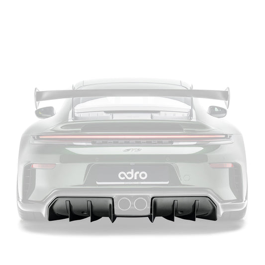 PORSCHE 992.2 GT3 PREPREG CARBON FIBER REAR DIFFUSER