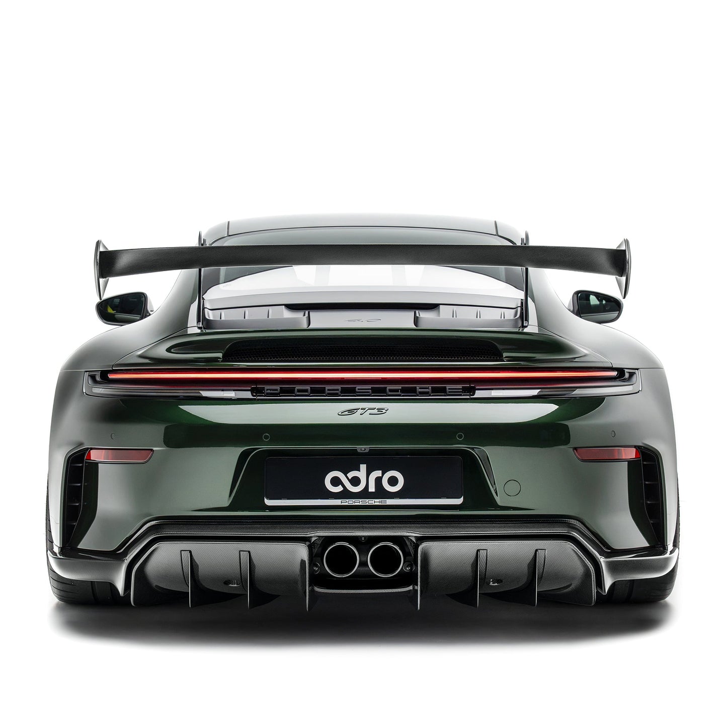 PORSCHE 992.2 GT3 PREPREG CARBON FIBER REAR DIFFUSER