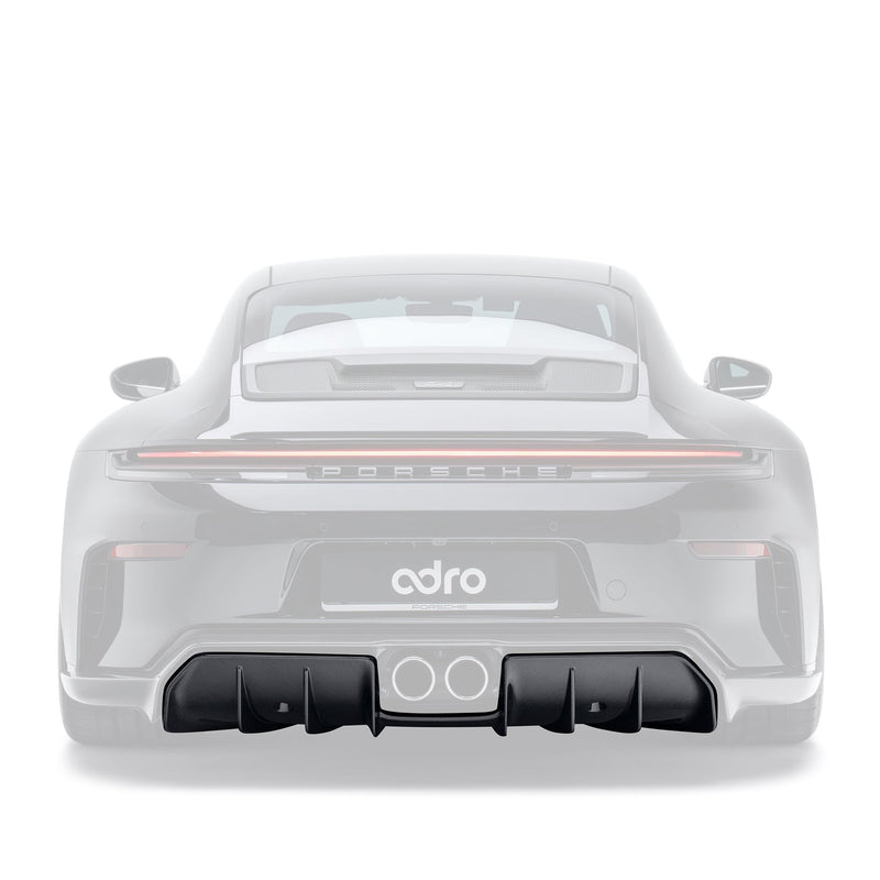PORSCHE 992.2 GT3 TOURING PREPREG CARBON FIBER REAR DIFFUSER ADRO US