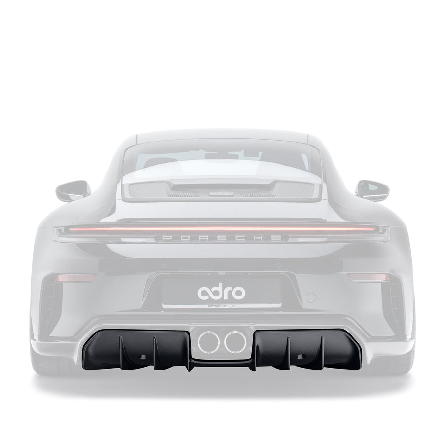 PORSCHE 992.2 GT3 TOURING PREPREG CARBON FIBER REAR DIFFUSER