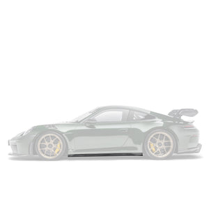 PORSCHE 992.2 / 992.1 GT3 PREPREG CARBON FIBER SIDE SKIRTS