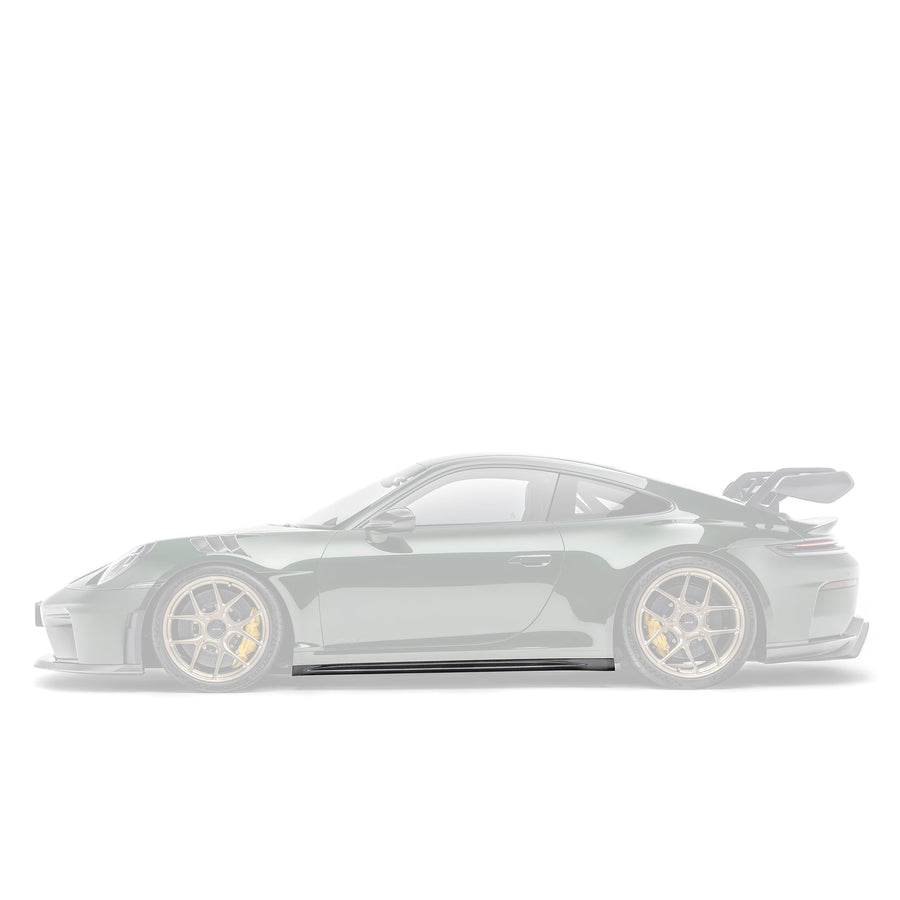 PORSCHE 992.2 / 992.1 GT3 PREPREG CARBON FIBER SIDE SKIRTS