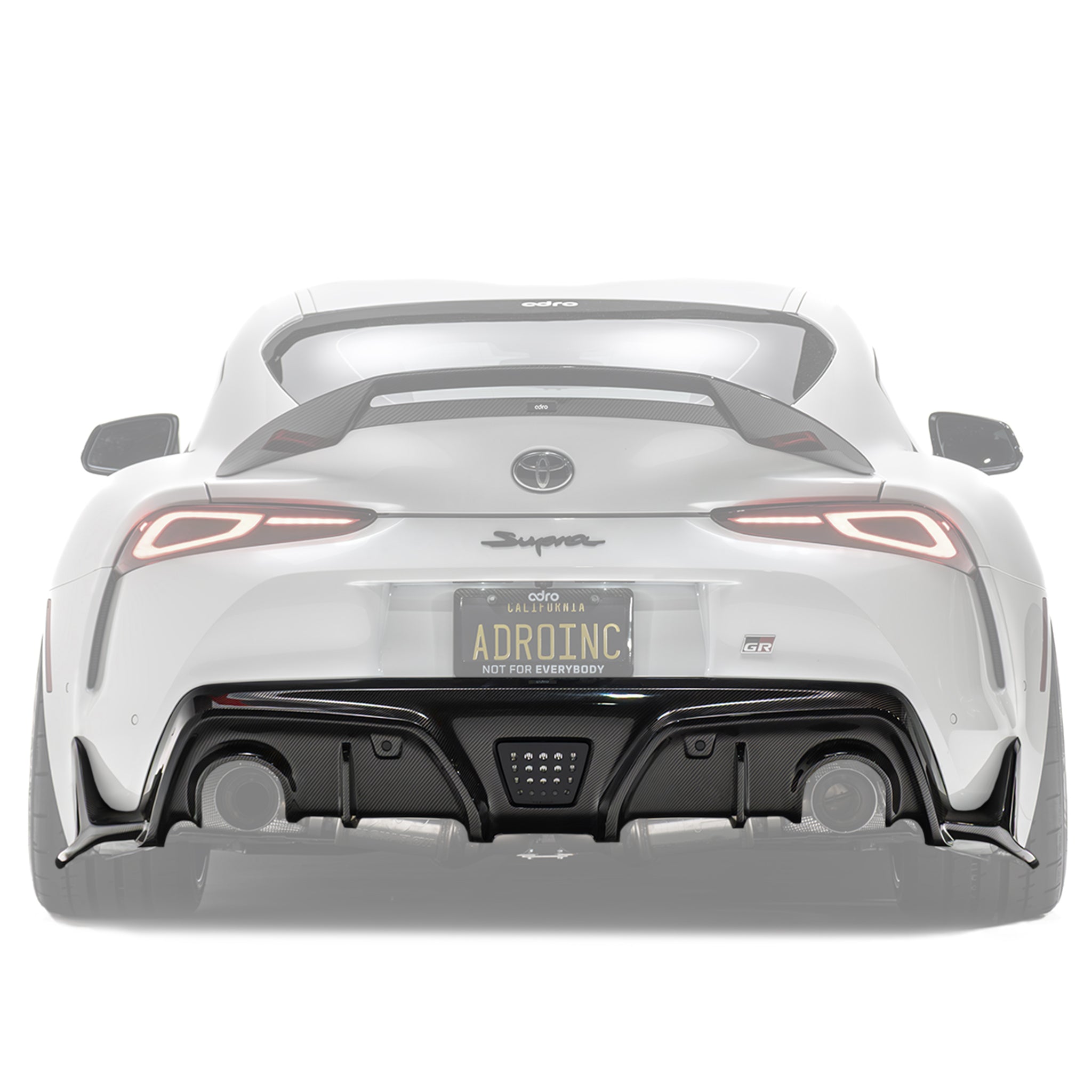 TOYOTA GR SUPRA CARBON FIBER REAR DIFFUSER V2 ADRO US