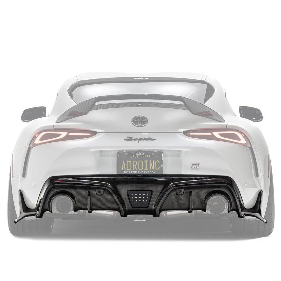 TOYOTA GR SUPRA CARBON FIBER REAR DIFFUSER V2