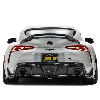 TOYOTA GR SUPRA CARBON FIBER REAR DIFFUSER V2 ADRO US