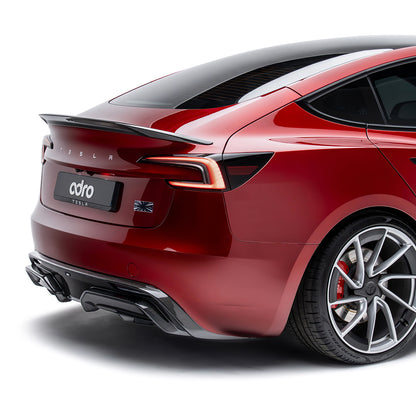 TESLA MODEL 3 HIGHLAND PERFORMANCE CARBON FIBER REAR DIFFUSER
