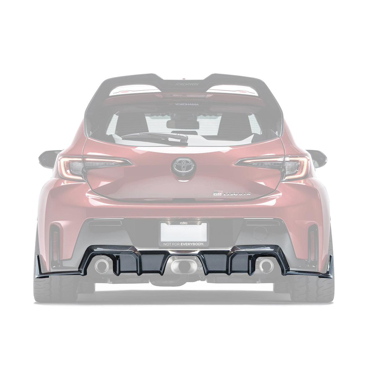 TOYOTA GR COROLLA CARBON FIBER REAR DIFFUSER ADRO US