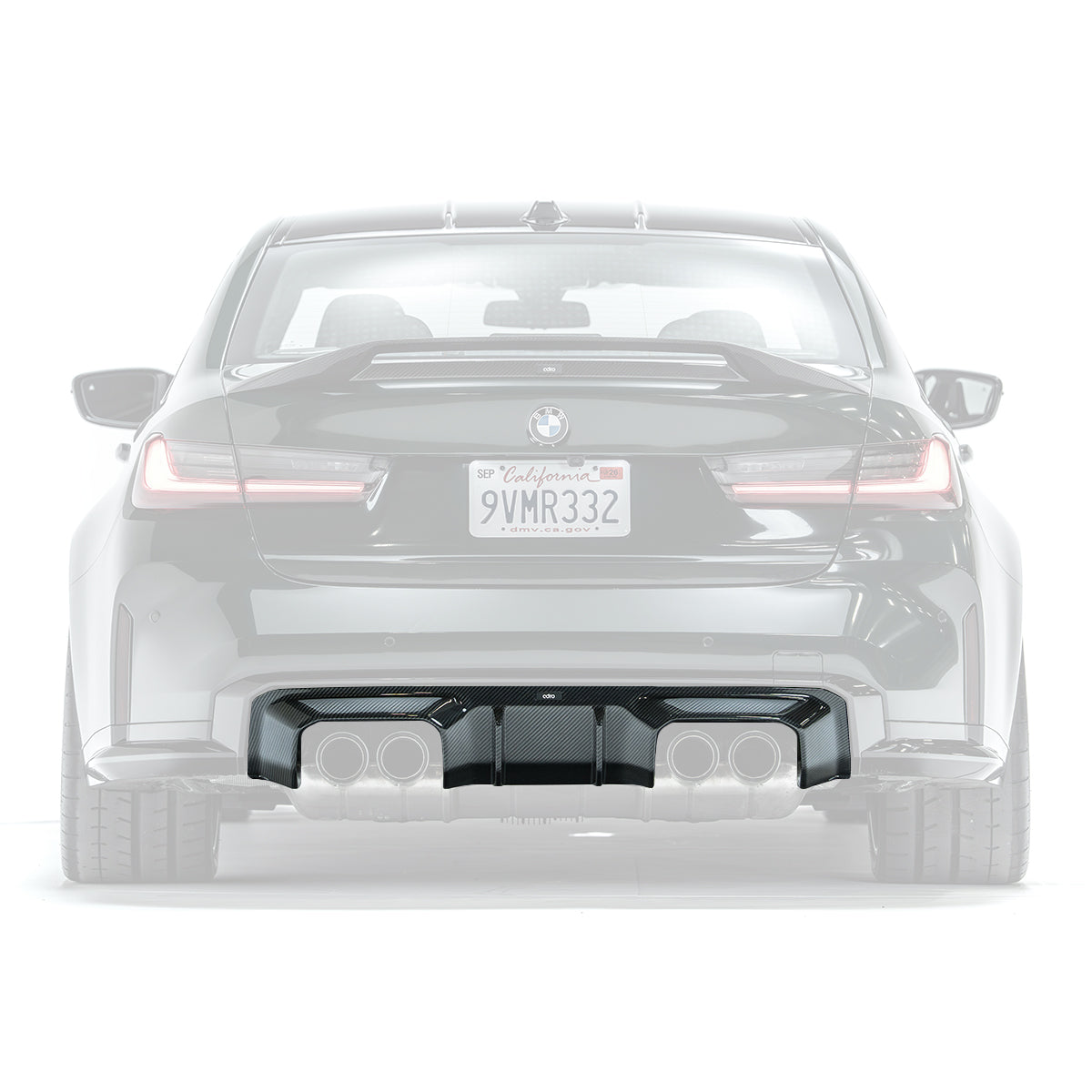 BMW G8X M3/M4 PREPREG REAR DIFFUSER V2