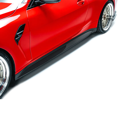 BMW G82 M4 PREPREG SIDE SKIRTS V2