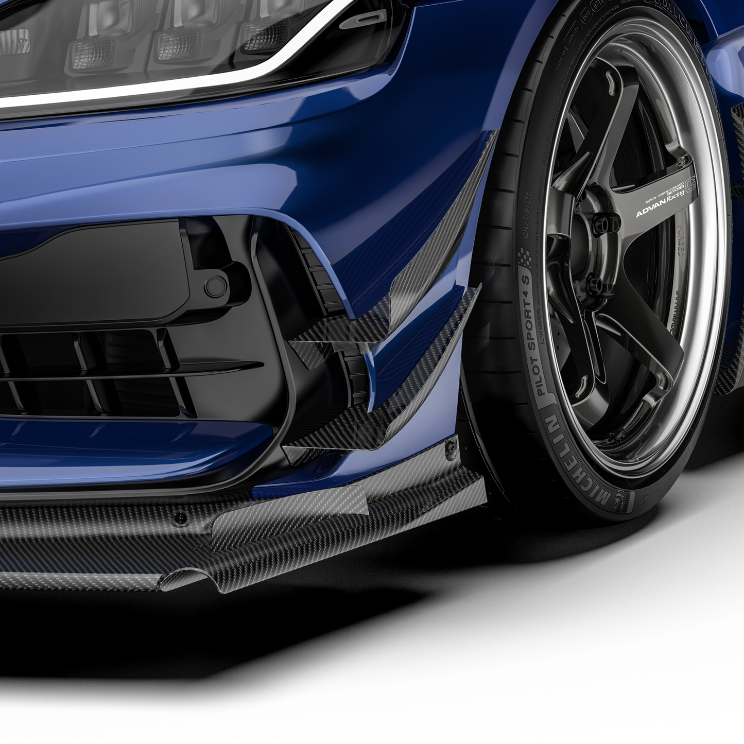 TOYOTA GR SUPRA ARD PREPREG CANARDS (ADRO BUMPER)